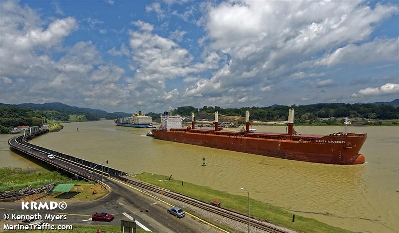 giants causeway (Bulk Carrier) - IMO 9700081, MMSI 235102468, Call Sign 2HCI6 under the flag of United Kingdom (UK)