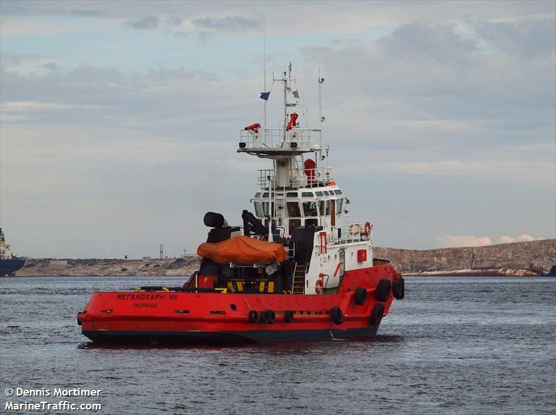 hermes (Tug) - IMO 9039949, MMSI 240391000, Call Sign SY6064 under the flag of Greece