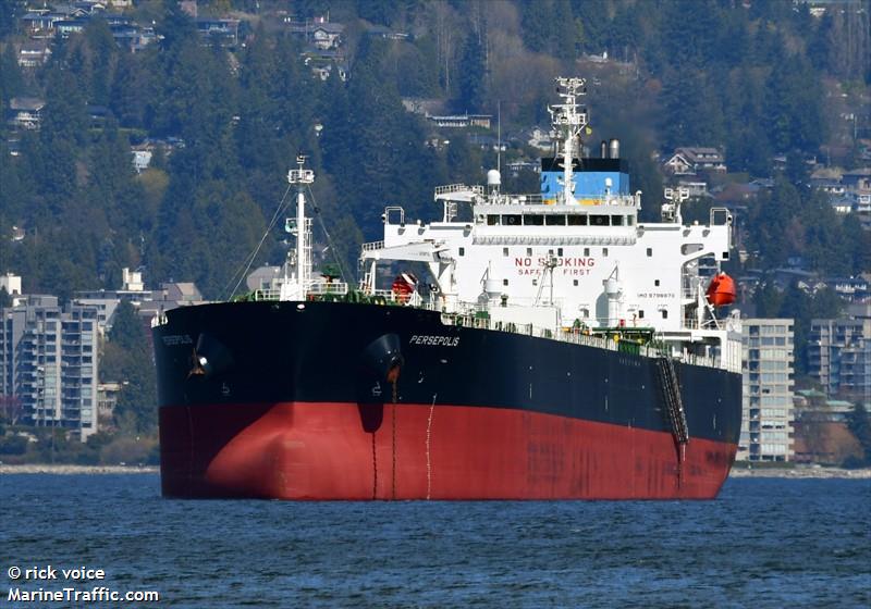 persepolis (Crude Oil Tanker) - IMO 9798870, MMSI 241529000, Call Sign SVCR3 under the flag of Greece