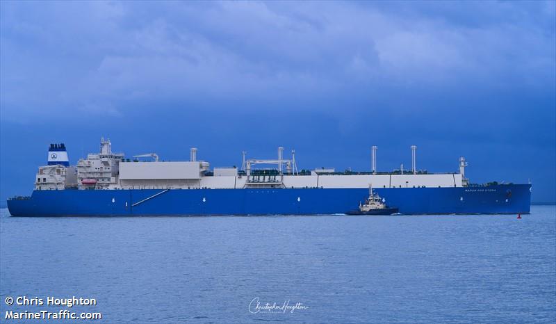 maran gas hydra (LNG Tanker) - IMO 9767962, MMSI 241638000, Call Sign SVDD4 under the flag of Greece