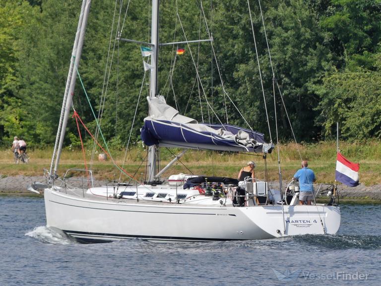 harten 4 (Sailing vessel) - IMO , MMSI 244124137, Call Sign PD3354 under the flag of Netherlands
