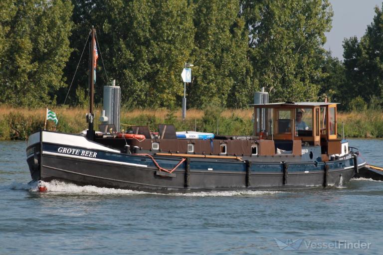 grote beer (Cargo ship) - IMO , MMSI 244700849, Call Sign PB4743 under the flag of Netherlands