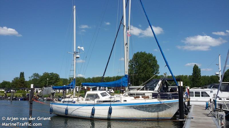 wanderer (Sailing vessel) - IMO , MMSI 244750612, Call Sign PG7593 under the flag of Netherlands