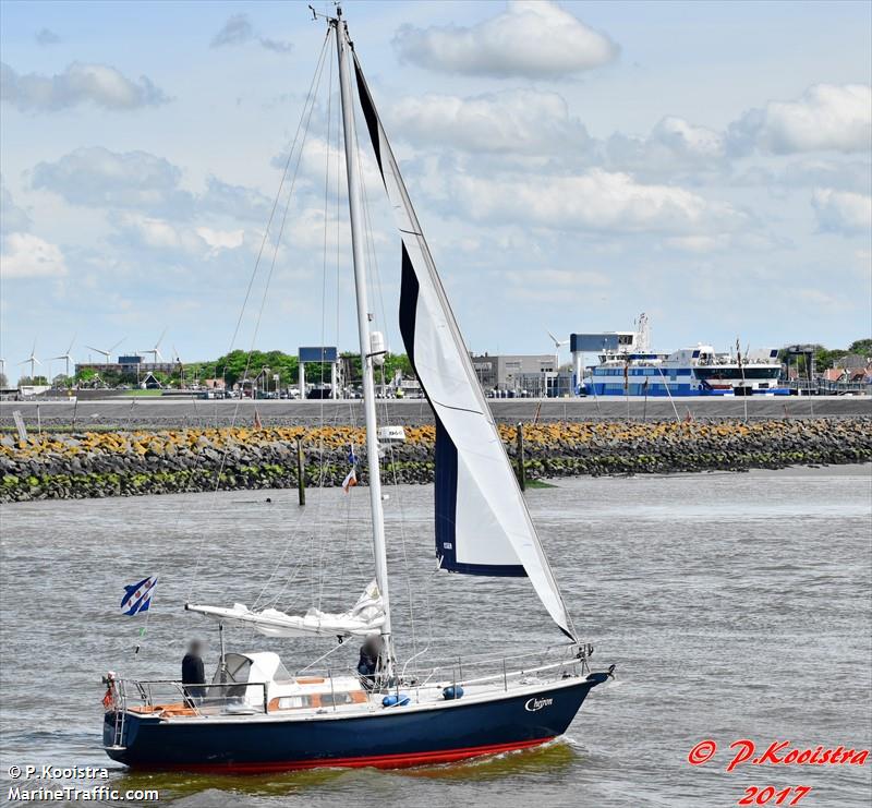 cheiron (Pleasure craft) - IMO , MMSI 244870303, Call Sign PE7407 under the flag of Netherlands