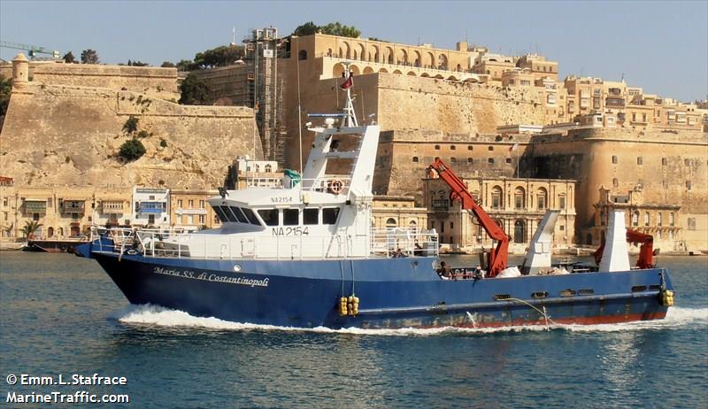 maria ss dicostantin (Fishing vessel) - IMO , MMSI 247113290, Call Sign IIJA2 under the flag of Italy