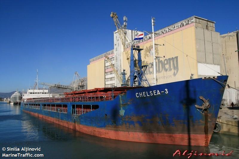 chelsea-3 (General Cargo Ship) - IMO 9361392, MMSI 256228000, Call Sign 9HOU8 under the flag of Malta