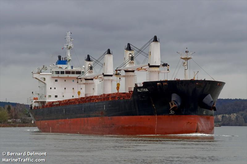 alithia (Bulk Carrier) - IMO 9595840, MMSI 256682000, Call Sign 9HA2905 under the flag of Malta