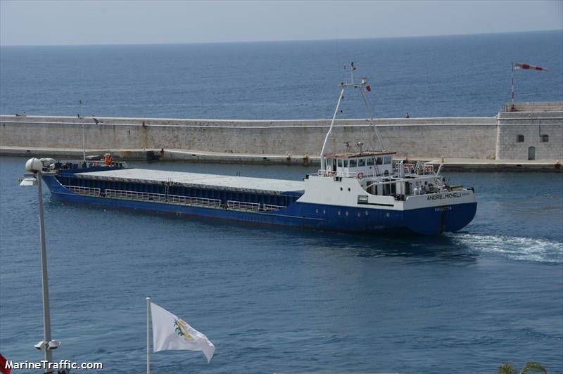 andre michel 1 (General Cargo Ship) - IMO 8511914, MMSI 256684000, Call Sign 9HAK9 under the flag of Malta