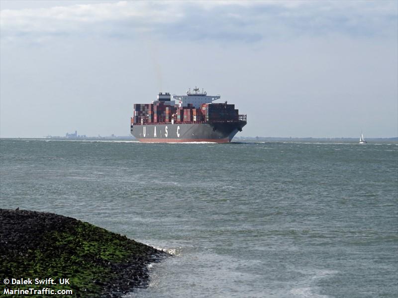 alula (Container Ship) - IMO 9525883, MMSI 256884000, Call Sign 9HA2952 under the flag of Malta