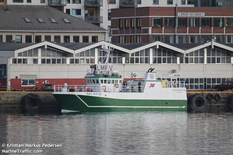 eldorado (Fishing Vessel) - IMO 9224180, MMSI 257587600, Call Sign LMFV under the flag of Norway