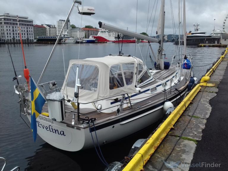 evelina (Pleasure craft) - IMO , MMSI 265569820, Call Sign SE4465 under the flag of Sweden