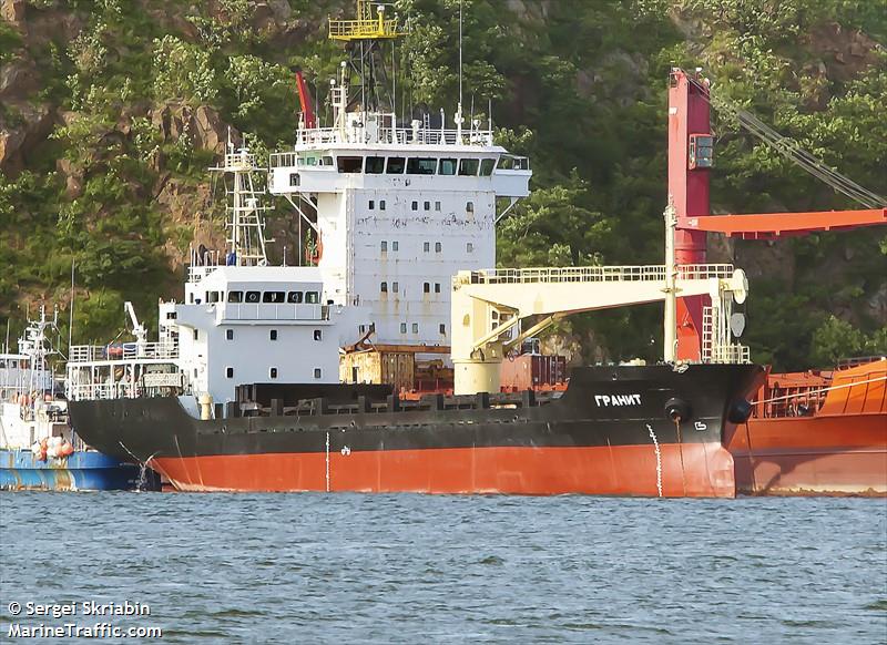 granit (General Cargo Ship) - IMO 9342554, MMSI 273353740, Call Sign UBAI9 under the flag of Russia