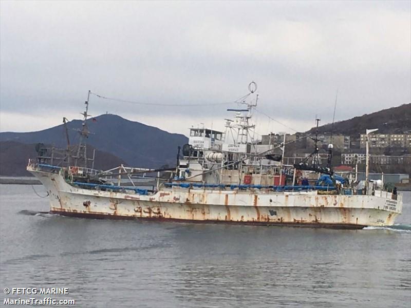 dorida (Fishing Vessel) - IMO 8620818, MMSI 273418740, Call Sign UBFQ9 under the flag of Russia