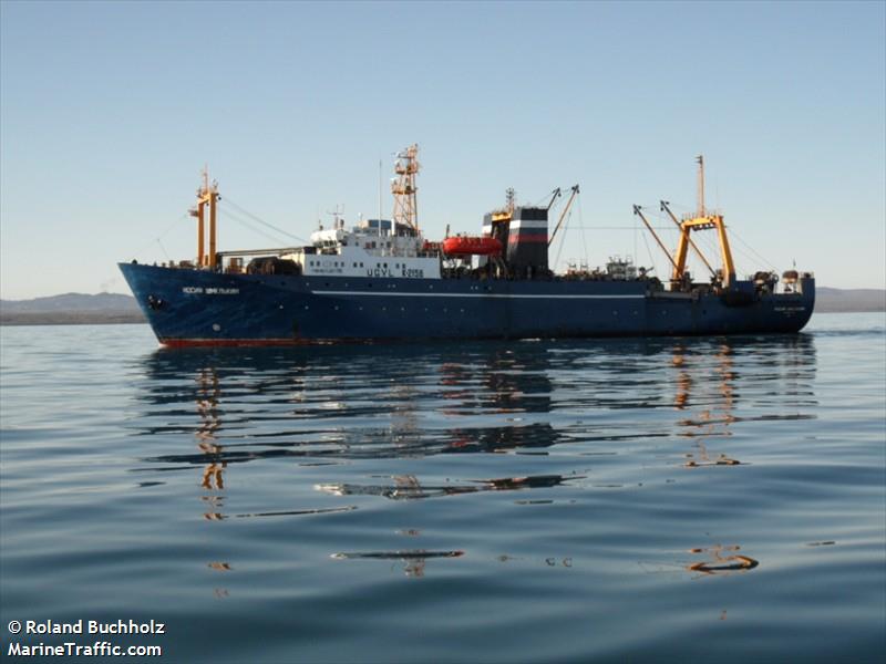 iosif shmelkin (Fish Factory Ship) - IMO 8917223, MMSI 273449380, Call Sign UGYL under the flag of Russia