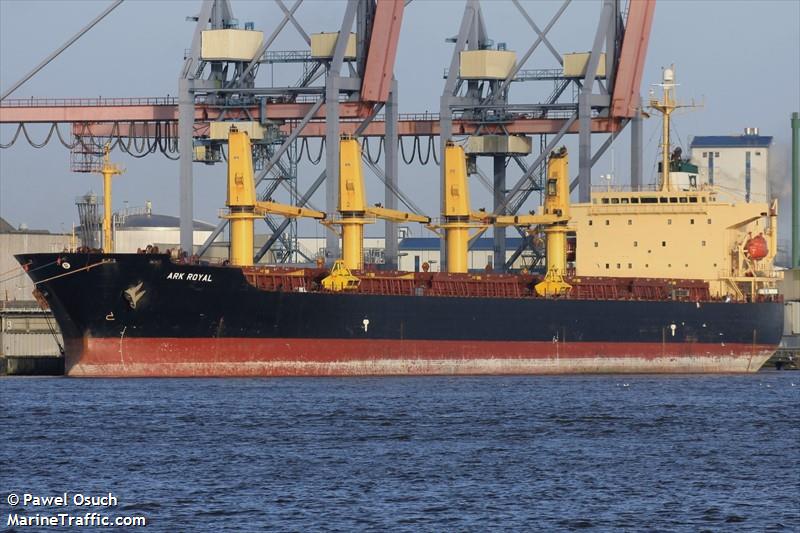 ark royal (Bulk Carrier) - IMO 9219446, MMSI 314003000, Call Sign 8PLF under the flag of Barbados