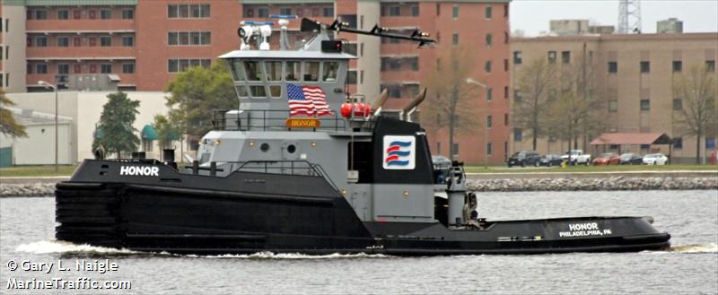 atb honor (Towing vessel) - IMO , MMSI 367320160, Call Sign WDE2080 under the flag of United States (USA)