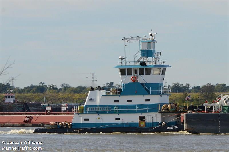 mon ta (Towing vessel) - IMO , MMSI 367524240, Call Sign WDG3264 under the flag of United States (USA)