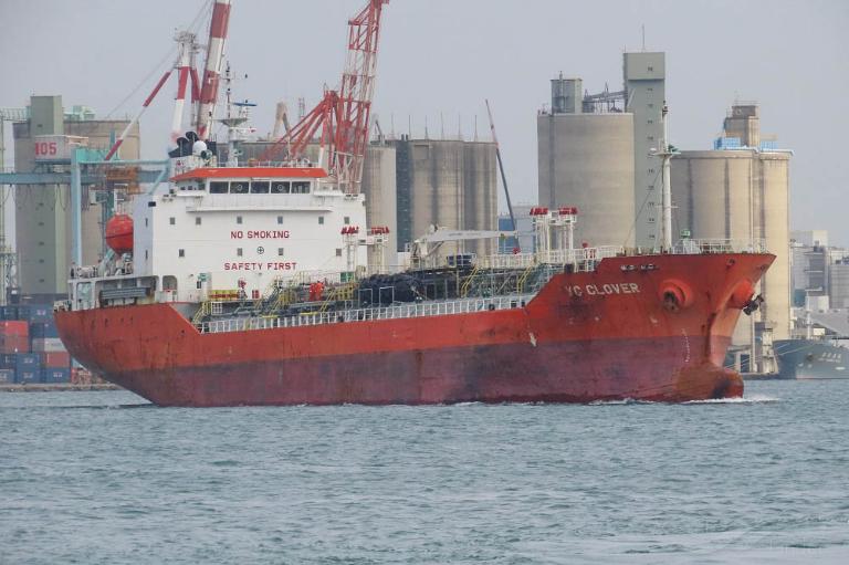 yc clover (Chemical/Oil Products Tanker) - IMO 9478078, MMSI 370388000, Call Sign 3ESP5 under the flag of Panama