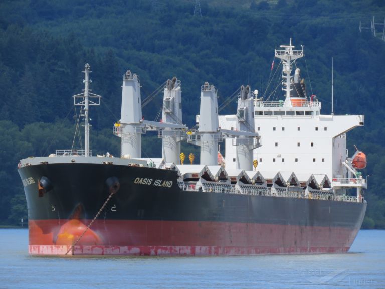 oasis island (Bulk Carrier) - IMO 9758753, MMSI 374213000, Call Sign 3FJW6 under the flag of Panama