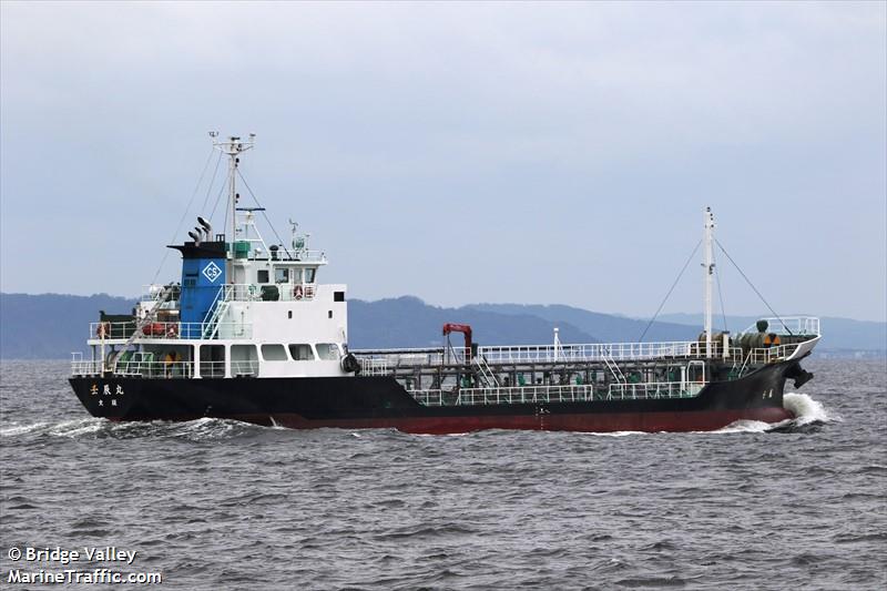 jinshin maru (Chemical Tanker) - IMO 9675341, MMSI 431004351, Call Sign JD3489 under the flag of Japan