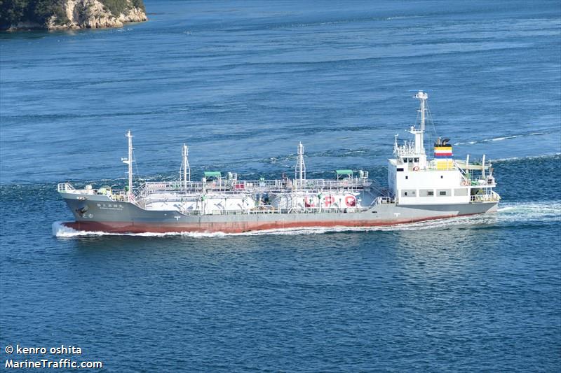 koshoumaru no.3 (LPG Tanker) - IMO 9873723, MMSI 431014035, Call Sign JD4680 under the flag of Japan
