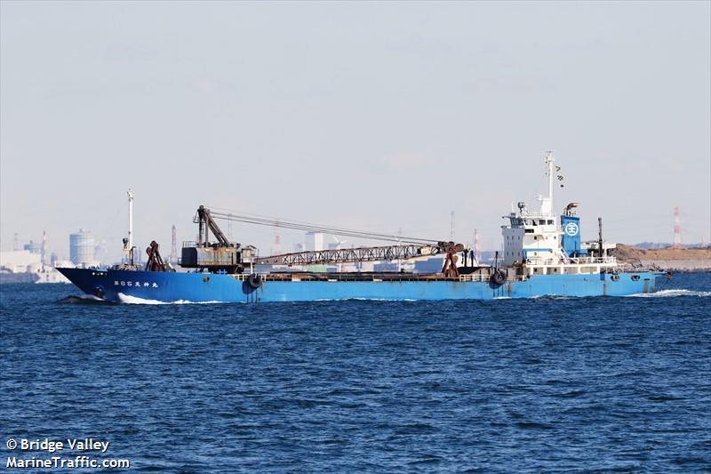 dai65tenjinmaru (General Cargo Ship) - IMO 9197234, MMSI 431301101, Call Sign JJ3950 under the flag of Japan