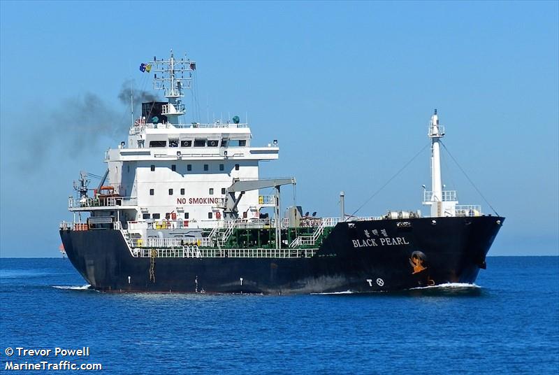 black pearl (Bitumen Tanker) - IMO 9554834, MMSI 441753000, Call Sign DSQY3 under the flag of Korea