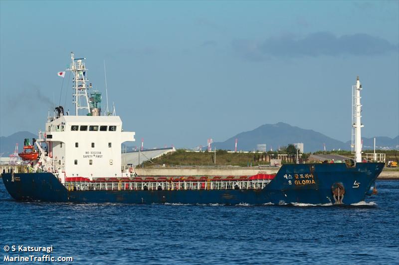 s gloria (Bulk Carrier) - IMO 9352286, MMSI 441966000, Call Sign D8BT under the flag of Korea