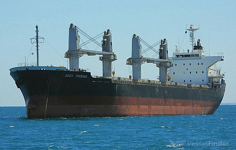 soda phoenix (Bulk Carrier) - IMO 9706334, MMSI 477133100, Call Sign VRMZ4 under the flag of Hong Kong