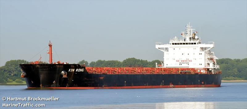 xin rong (Bulk Carrier) - IMO 9537630, MMSI 477410100, Call Sign VRTB4 under the flag of Hong Kong