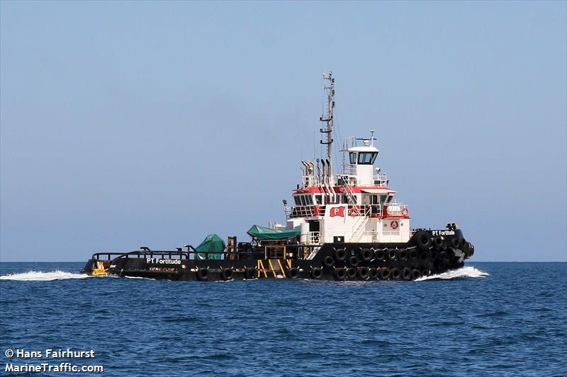 p.t.fortitude (Offshore Tug/Supply Ship) - IMO 9545223, MMSI 503723000, Call Sign VMBP under the flag of Australia