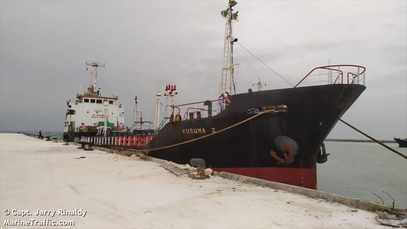 kusuma2 (Chemical Tanker) - IMO 8510374, MMSI 525003129, Call Sign YGES under the flag of Indonesia