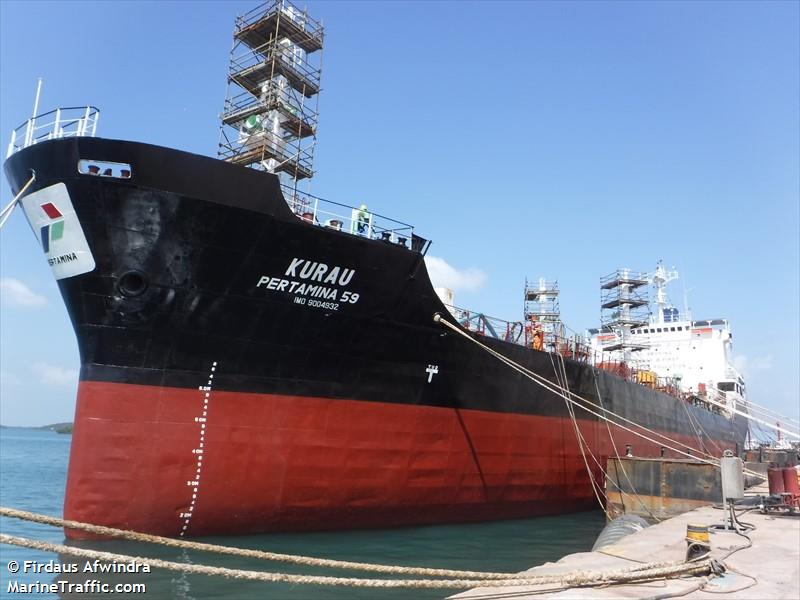 mt.kuraup.59 (Oil Products Tanker) - IMO 9004932, MMSI 525008007, Call Sign YDXO under the flag of Indonesia