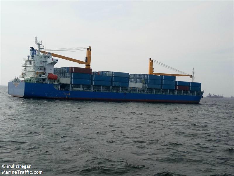 tanto sejahtera (Container Ship) - IMO 9863895, MMSI 525113017, Call Sign YCPP2 under the flag of Indonesia