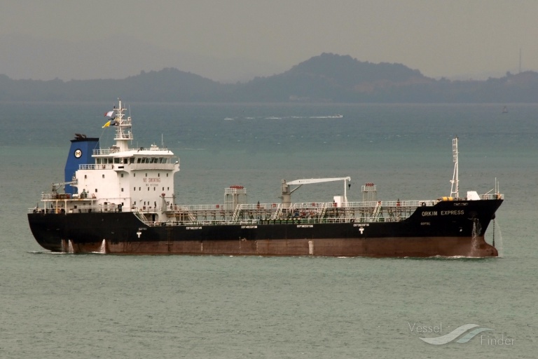 orkim express (Oil Products Tanker) - IMO 9572886, MMSI 533060200, Call Sign 9MLR2 under the flag of Malaysia