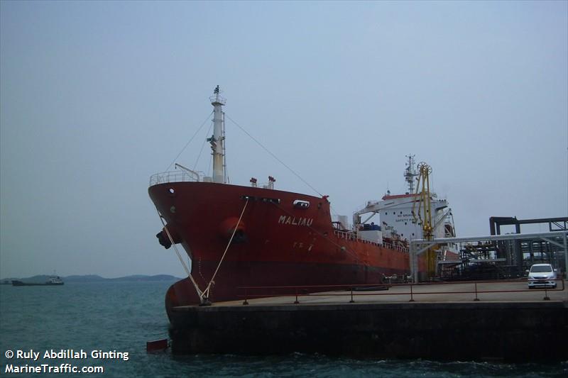 nautica renggam (Chemical/Oil Products Tanker) - IMO 9383144, MMSI 533836000, Call Sign 9MFA2 under the flag of Malaysia