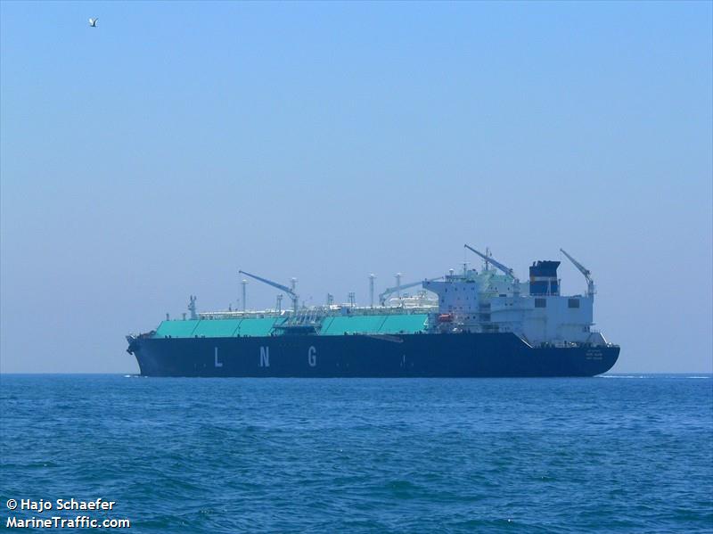 seri alam (LNG Tanker) - IMO 9293832, MMSI 533925000, Call Sign 9MGL7 under the flag of Malaysia
