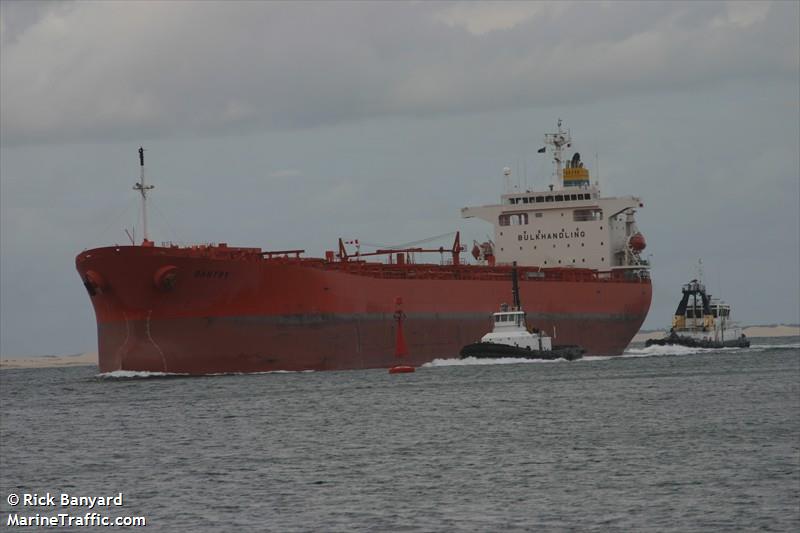 bantry (Bulk/Oil Carrier) - IMO 9304069, MMSI 538002418, Call Sign V7IO2 under the flag of Marshall Islands