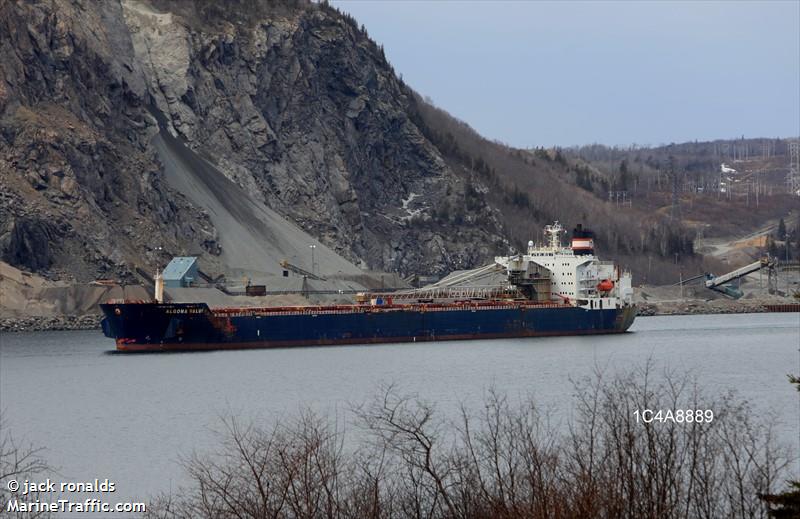 algoma value (Self Discharging Bulk Carrier) - IMO 7926148, MMSI 538003366, Call Sign V7QH6 under the flag of Marshall Islands