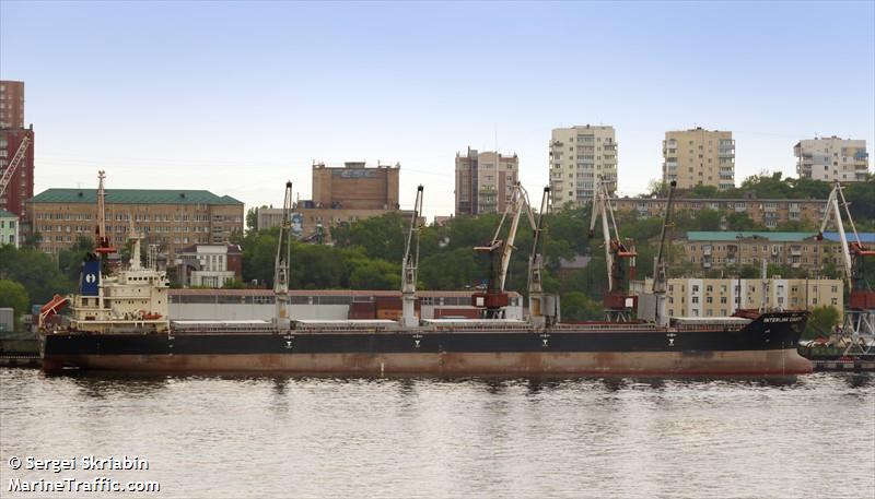 interlink equity (Bulk Carrier) - IMO 9577628, MMSI 538004181, Call Sign V7VP7 under the flag of Marshall Islands