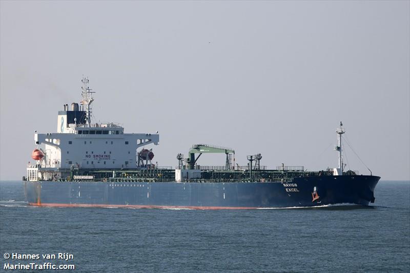 sti excel (Crude Oil Tanker) - IMO 9735579, MMSI 538005990, Call Sign V7IT5 under the flag of Marshall Islands
