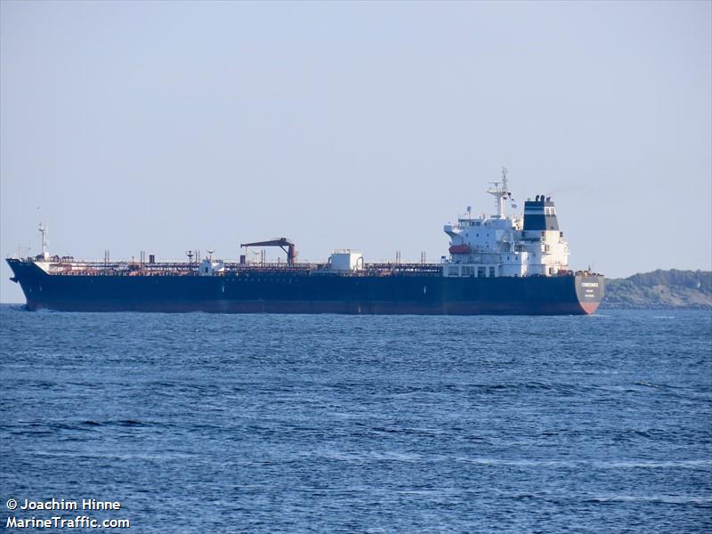 grand (Chemical/Oil Products Tanker) - IMO 9391531, MMSI 538007634, Call Sign V7YG7 under the flag of Marshall Islands