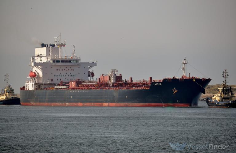 castor (Chemical/Oil Products Tanker) - IMO 9864356, MMSI 538008525, Call Sign V7A2468 under the flag of Marshall Islands