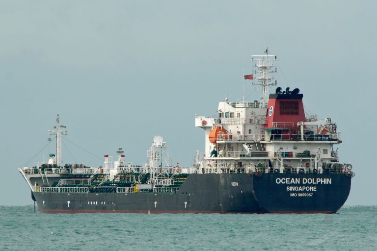 ocean dolphin (Chemical/Oil Products Tanker) - IMO 9809057, MMSI 563024100, Call Sign 9V2588 under the flag of Singapore