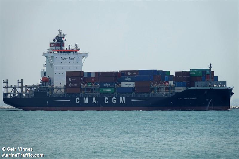 cnc neptune (Container Ship) - IMO 9836658, MMSI 563088700, Call Sign 9V6193 under the flag of Singapore