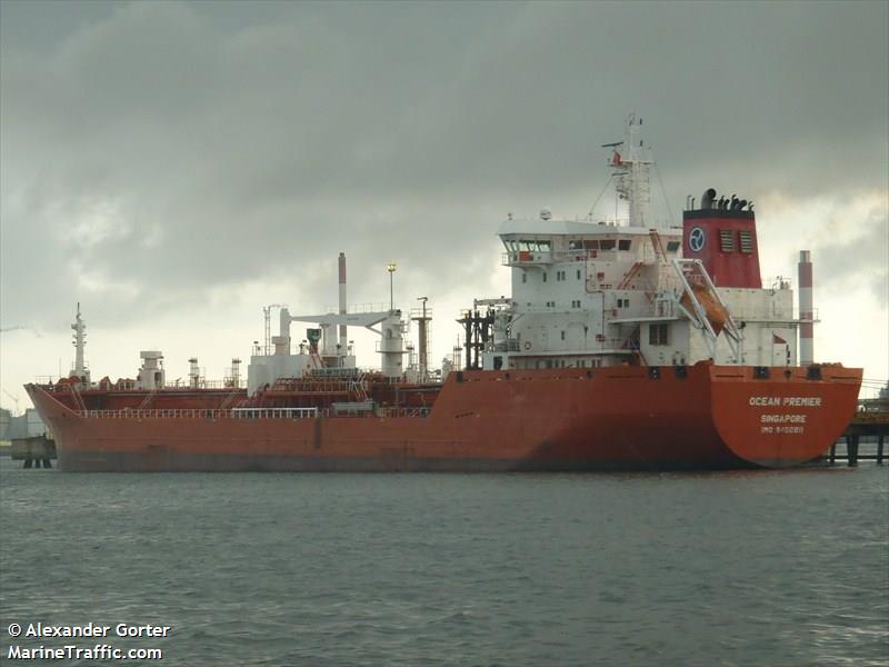 ocean premier (Chemical/Oil Products Tanker) - IMO 9402811, MMSI 566378000, Call Sign 9VDL3 under the flag of Singapore