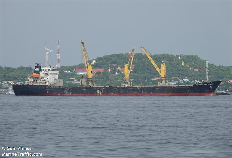 truong minh ocean (General Cargo Ship) - IMO 9668128, MMSI 574004150, Call Sign XVCZ7 under the flag of Vietnam