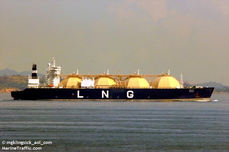 lng mraweh (LNG Tanker) - IMO 9074638, MMSI 636010457, Call Sign ELSZ4 under the flag of Liberia
