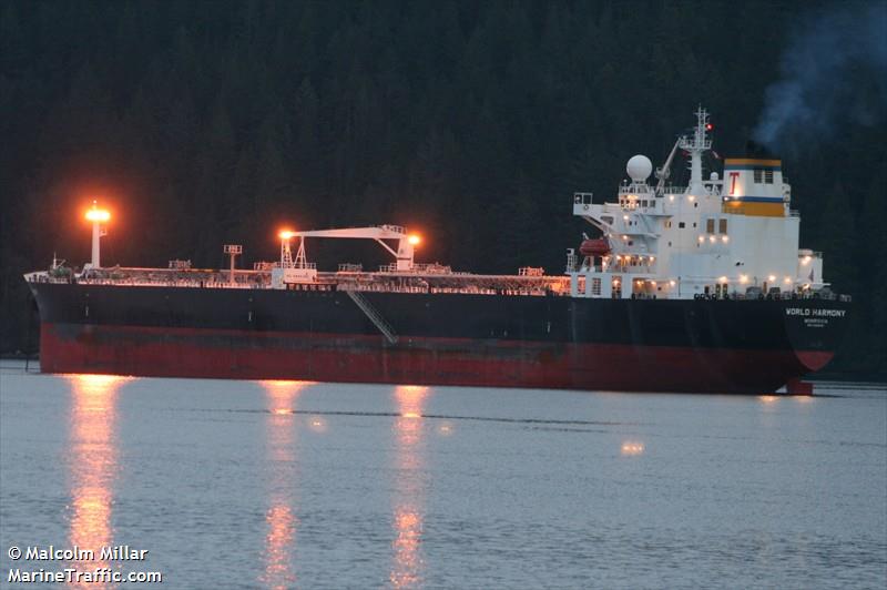 world harmony (Crude Oil Tanker) - IMO 9382970, MMSI 636014804, Call Sign A8WQ2 under the flag of Liberia