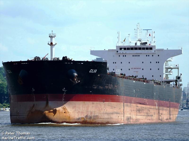 clia (Bulk Carrier) - IMO 9548237, MMSI 636015536, Call Sign D5BJ8 under the flag of Liberia